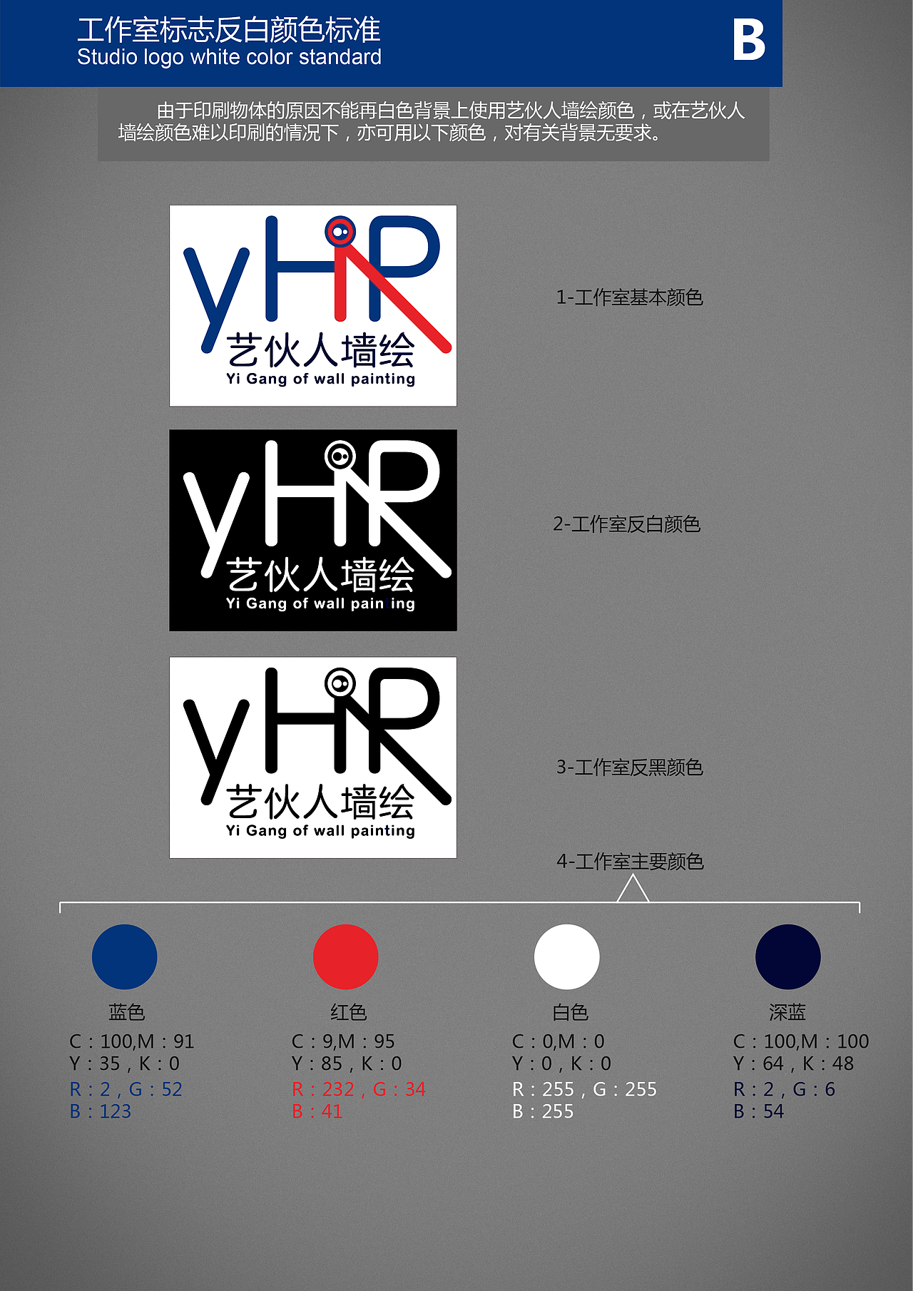 （艺伙人墙绘工作室）VI手册