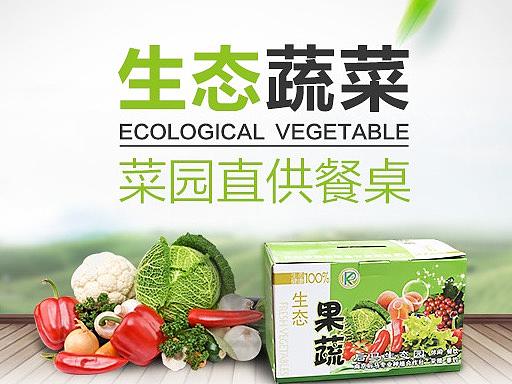 生态蔬菜详情页