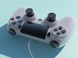 【C4D】ps4手柄