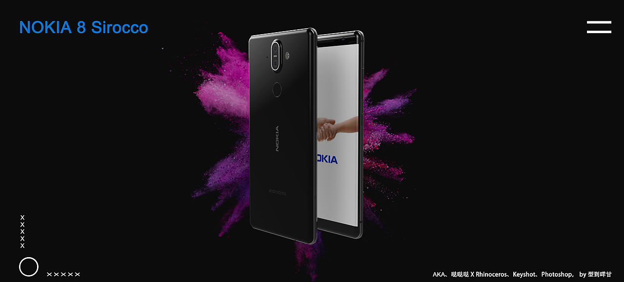 NOKIA 8 Sirocco（图ZMTA5MTEwOTg4） - 电子产品 - 站酷设计师型到咩甘原创素材 - 站酷ZCOOL