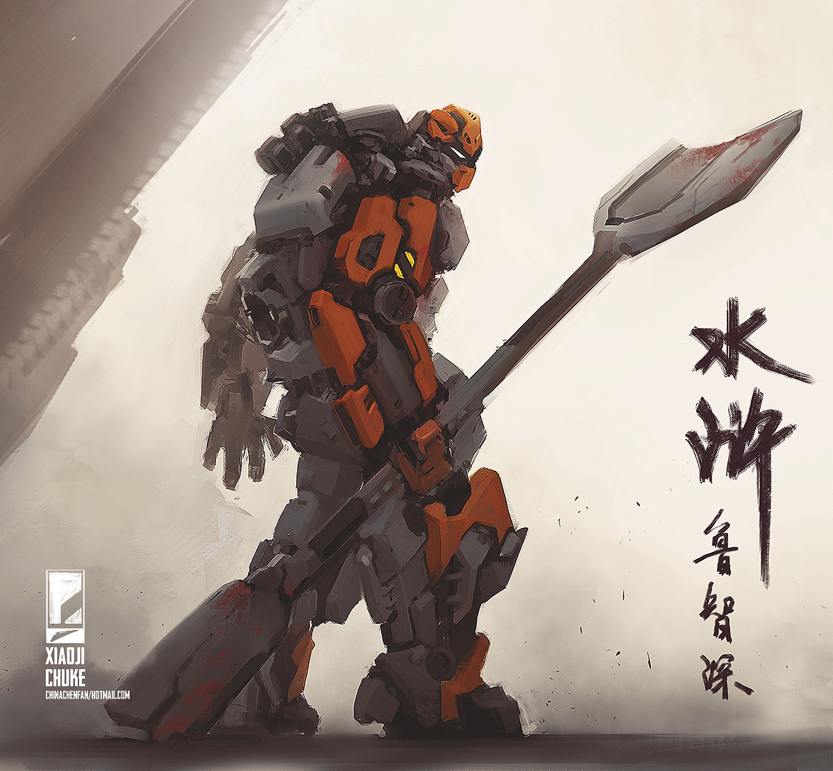 机甲概念设计——水浒人物像(图ZMjY5MTE2NzQ0) - 概念设定 - 站酷设计师小鸡出殻原创素材 - 站酷ZCOOL