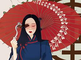 服装，美女