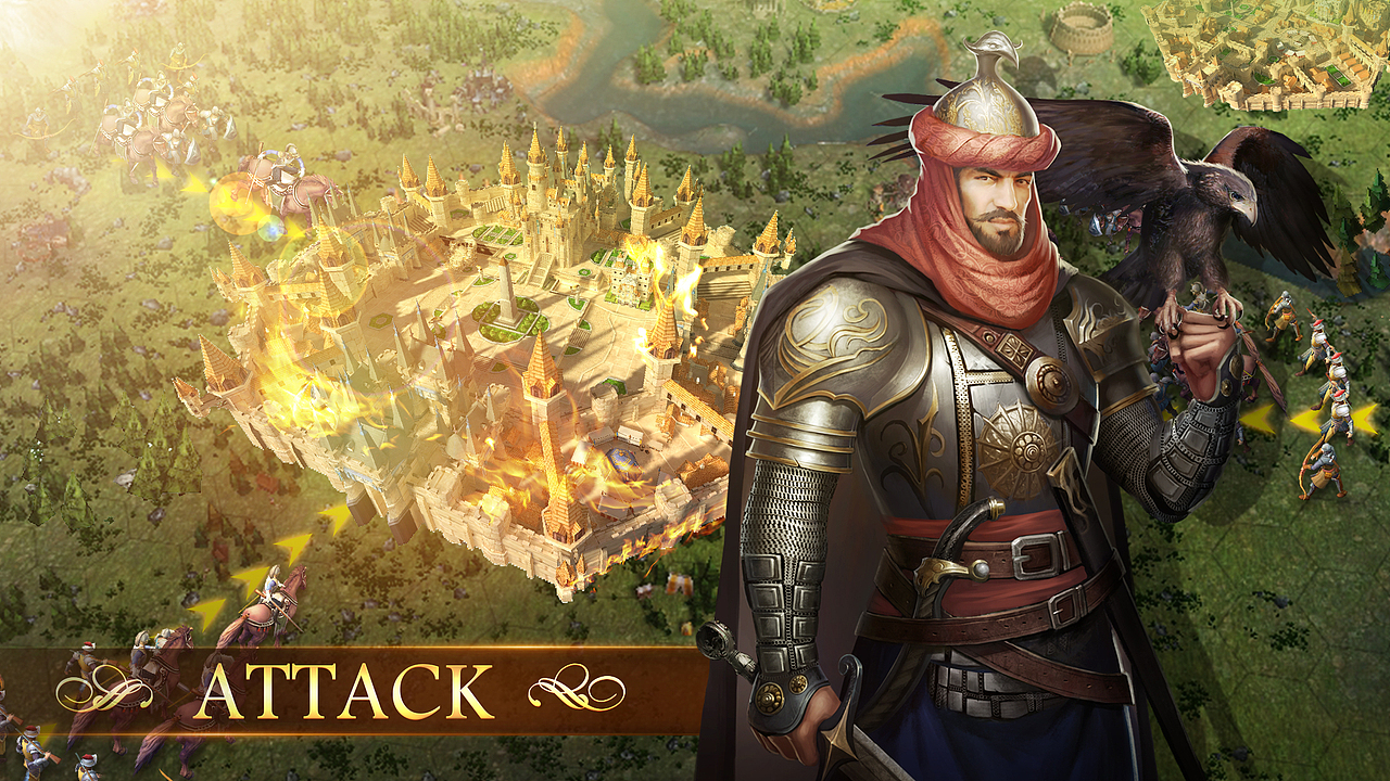 《文明纪元》SLG海外预览图设计