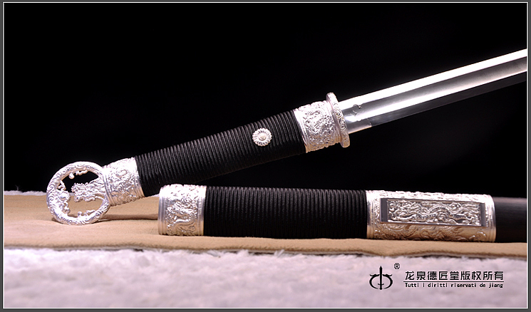 龙泉刀剑-匠仕环首刀|预定版(DJ-3329)