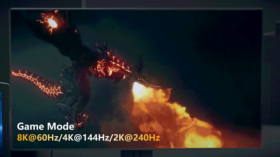 8K视频转接线Type-c 转DP视频