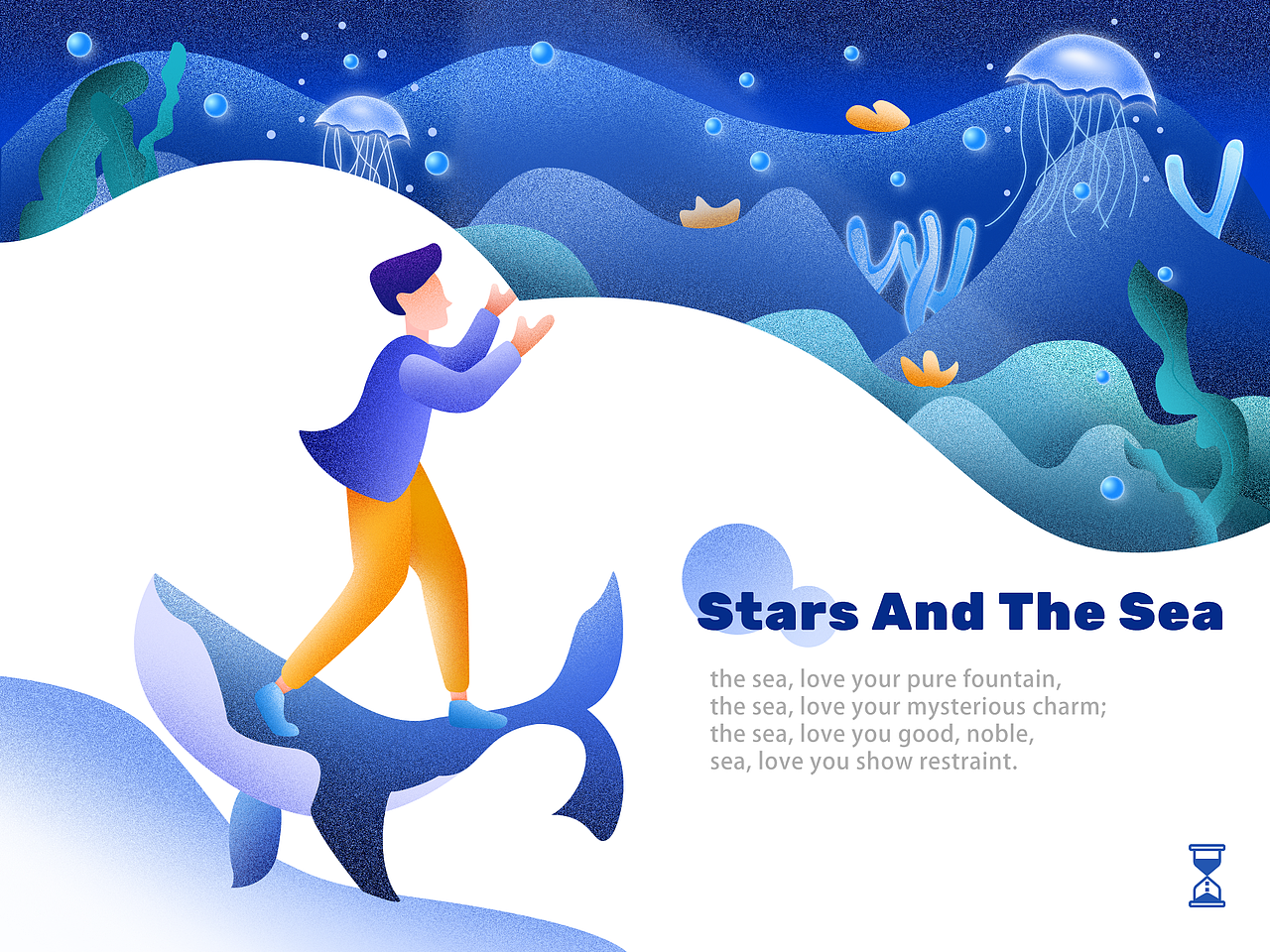 星辰大海—肌理插画（图ZMjIwMDQ4NzUy） - 创作习作 - 站酷设计师L_kepler原创素材 - 站酷ZCOOL