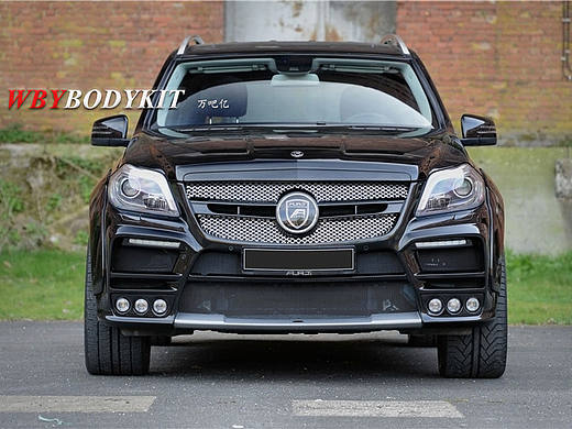 奔驰GL级X166 GL350 GL400 GL500改装ART宽体大包围