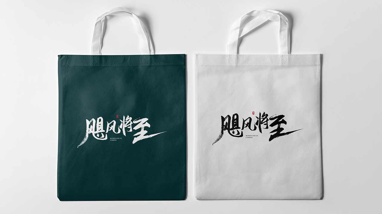 电影《飓风将至》字体设计