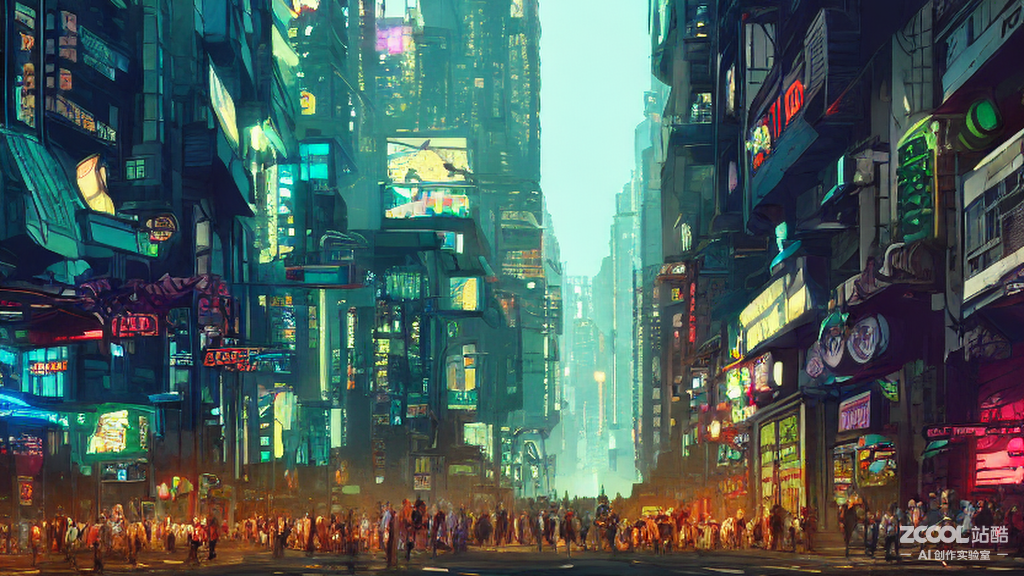 AI生成-街道