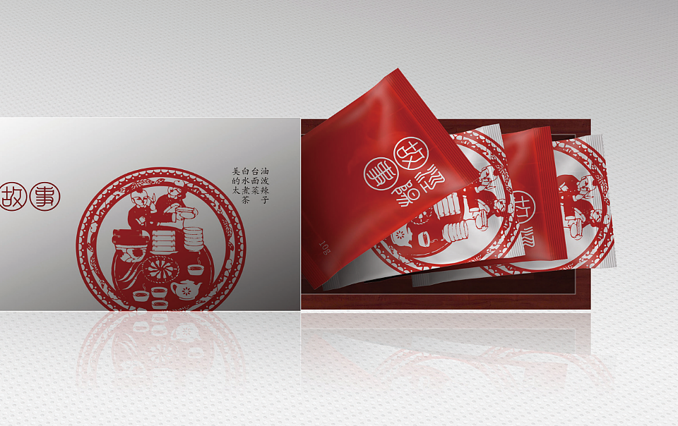 泾阳茯茶—民俗系列茶叶包装设计