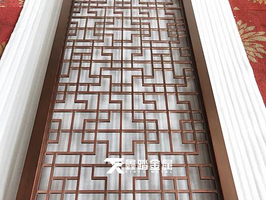 新中式不锈钢屏风隔断 图片大全