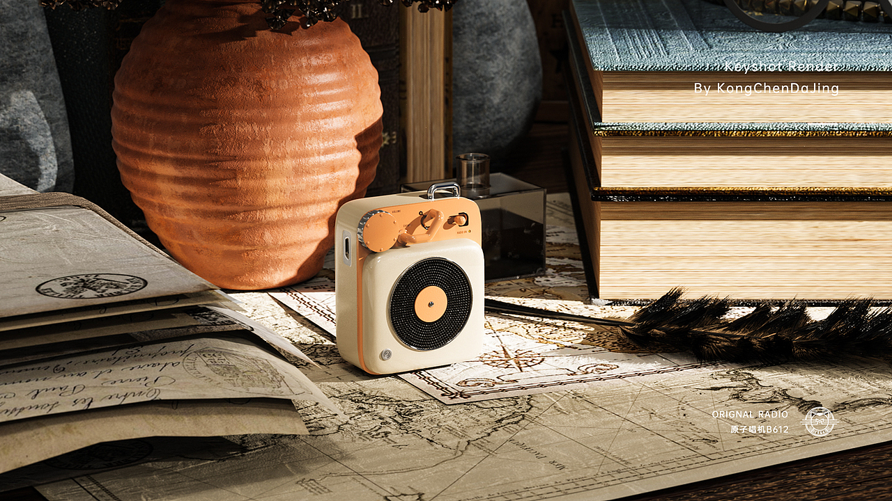 复古小音箱的一些写实场景（图ZMjY0NDcyMjQw） - 场景 - 站酷设计师空尘达境原创素材 - 站酷ZCOOL