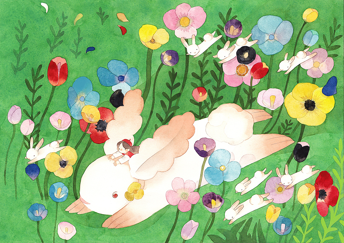 万赞歌系列插画