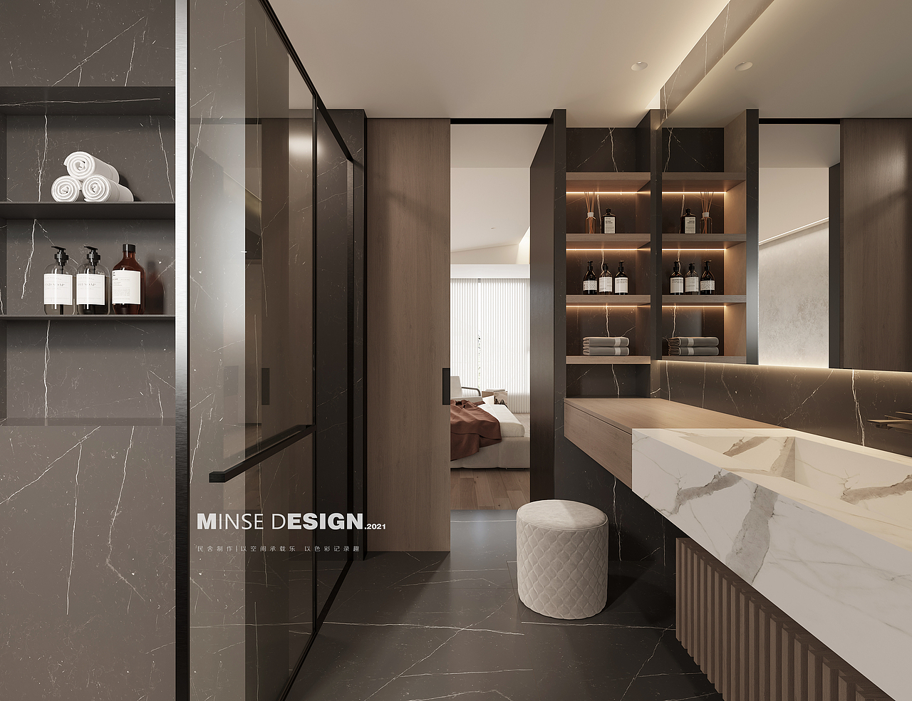 space 自宅 X 交织平衡（图ZMjU1MTI5Mzc2） - 家装设计 - 站酷设计师民舍制作空间设计原创素材 - 站酷ZCOOL