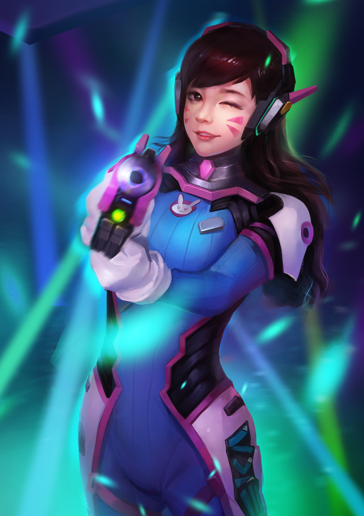 守望先锋|插画|商业插画|猫扑满满 - 原创作品 - 站酷 (zcool)