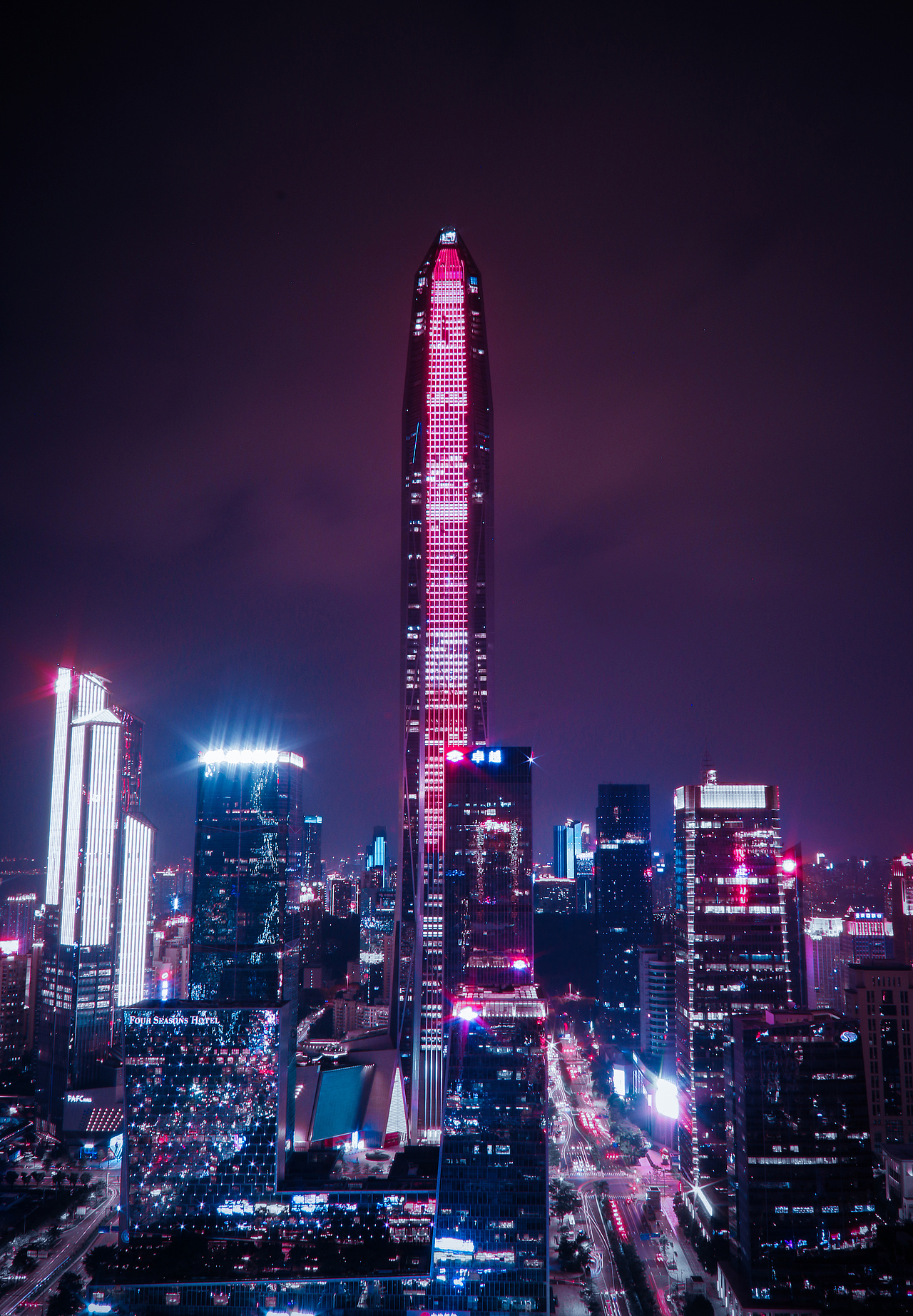 福田金中环爬楼