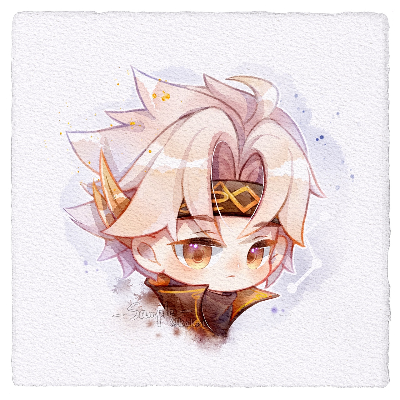 最近画的同人qq头