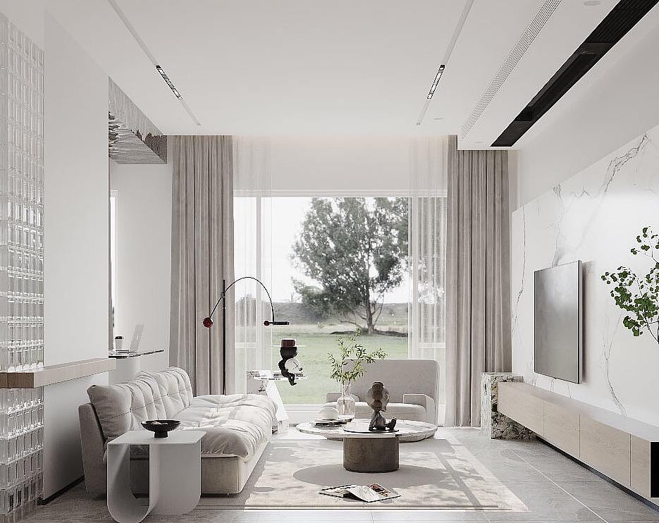 现代简约风格效果图