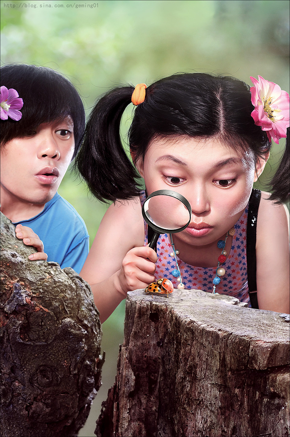 冬瓜妹的童年生活