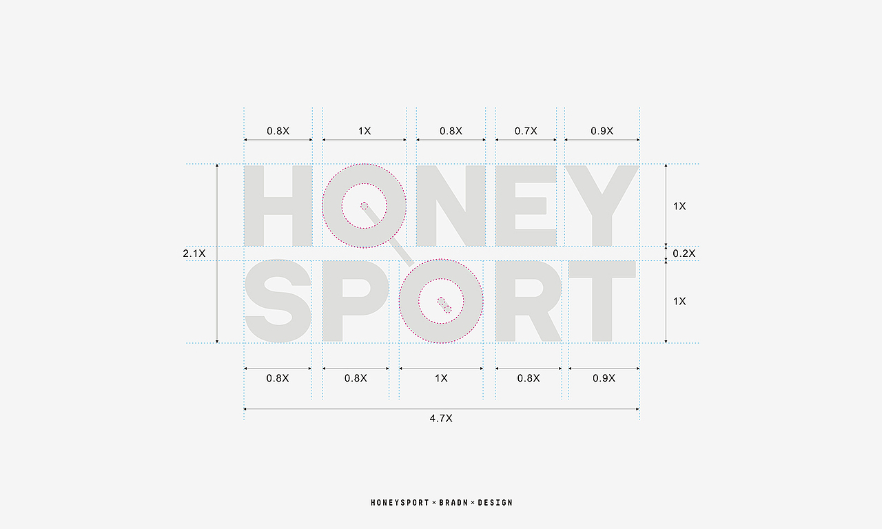蜜动健身品牌设计