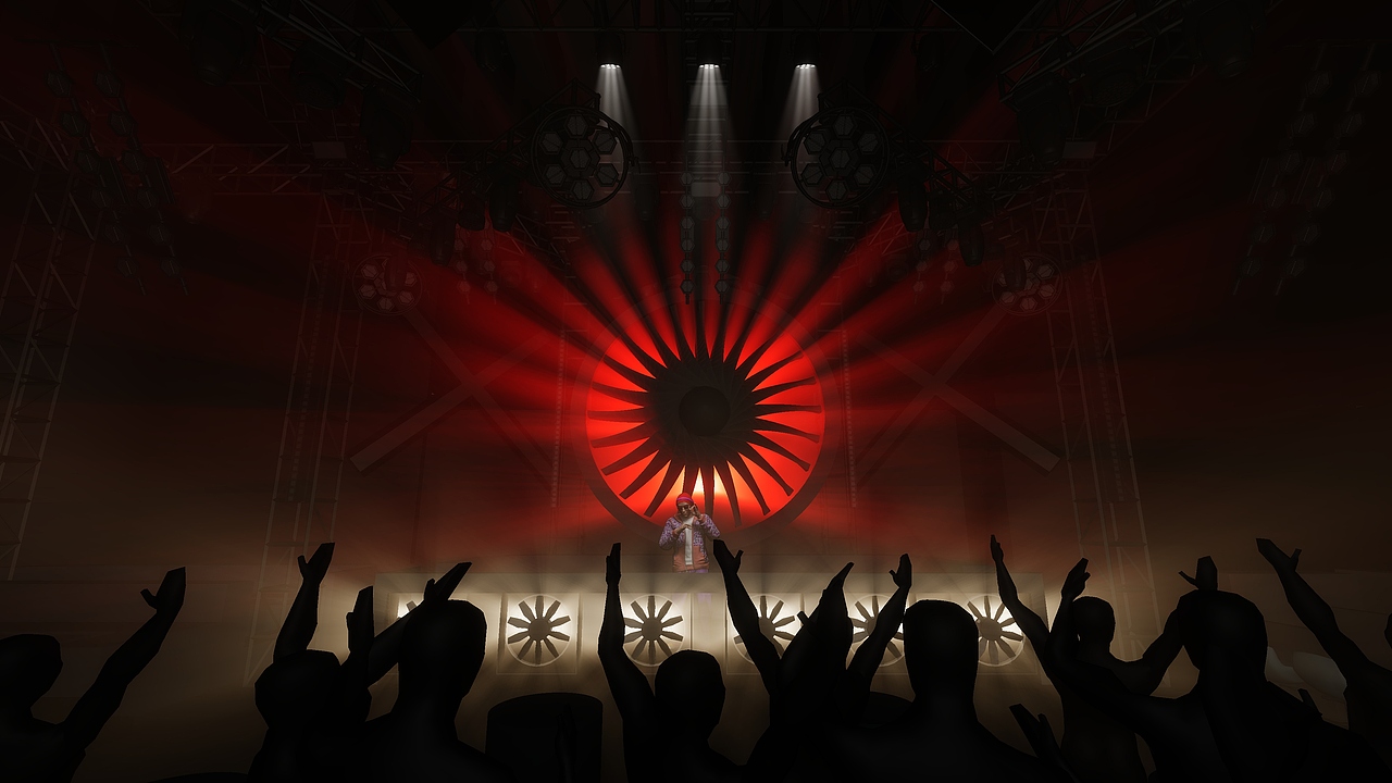 live house灯光设计灯光演示（图ZMjkyNjc5NjQ0） - 舞台美术 - 站酷设计师kejian2021原创素材 - 站酷ZCOOL