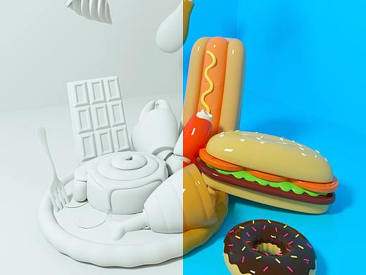 我們做設(shè)計(jì)的，不忙就要吃點(diǎn)好的?。。。▊€(gè)人主頁-ZMjk0ODgwODA=） - 動(dòng)畫/影視 - 站酷設(shè)計(jì)師正在玩游戲的狗子原創(chuàng)素材 - 站酷ZCOOL