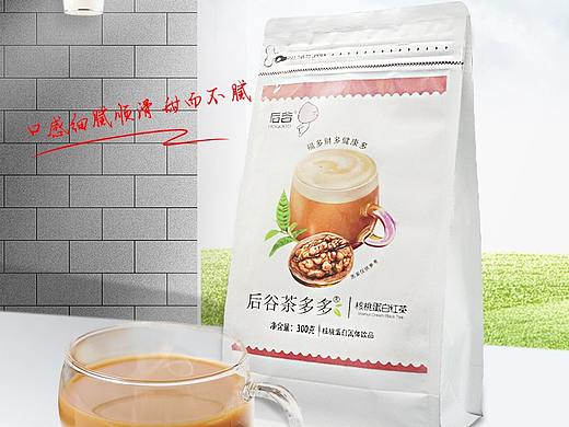 核桃蛋白红茶