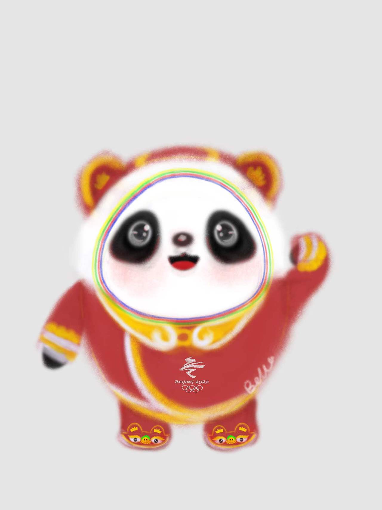 冰墩墩（图ZMjg3NDE5MTE2） - 创作习作 - 站酷设计师JBella原创素材 - 站酷ZCOOL