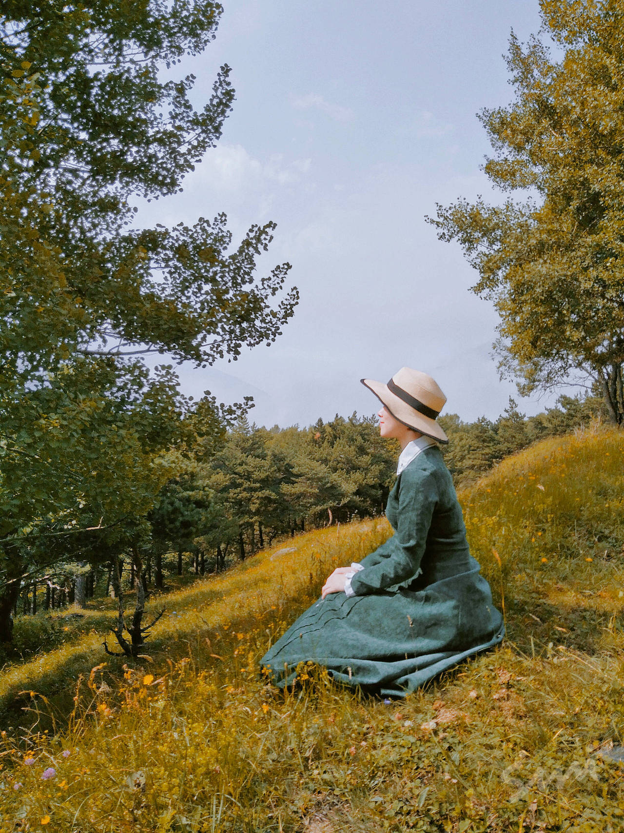 卡兹别克山的午后