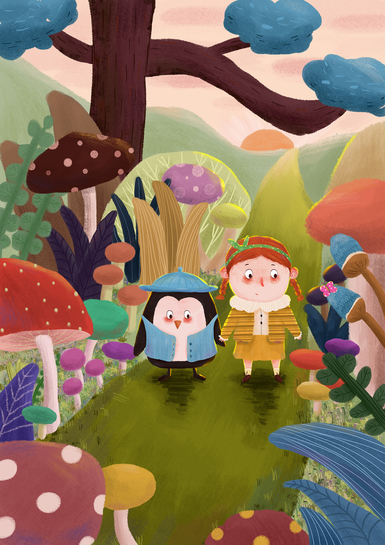 儿童插画系列作品