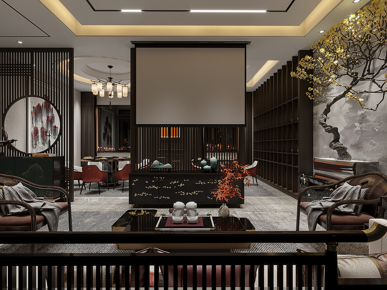 茶楼 | 无事静坐喝茶,闲观茶烟慢起