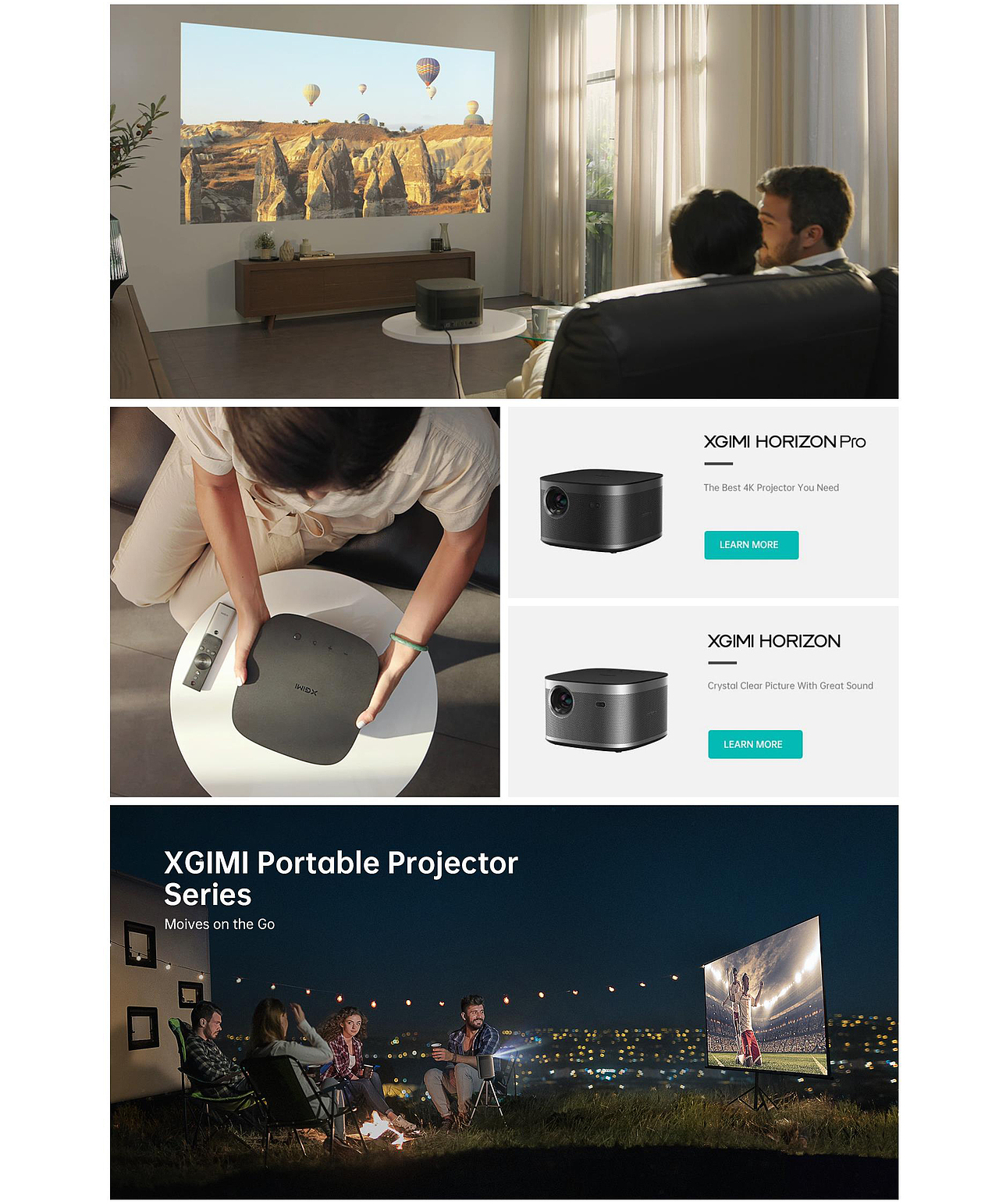 投影仪亚马逊首页店铺装修