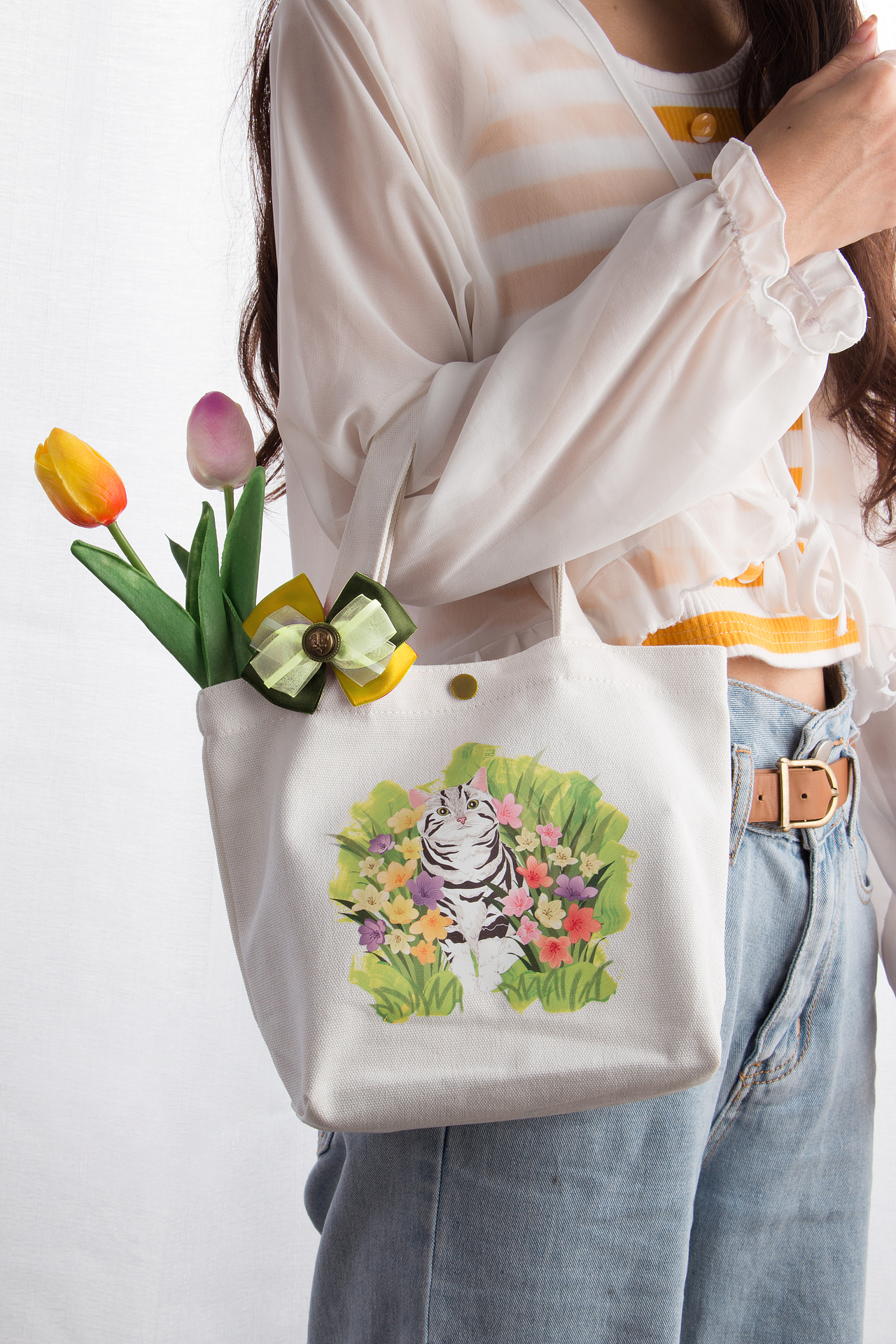 【文创】猫咪插画衍生品-便当袋&笔记本