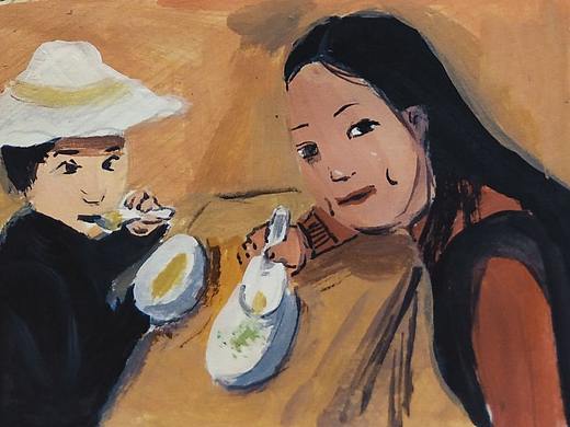 哭着画完，因为我想笑着继续