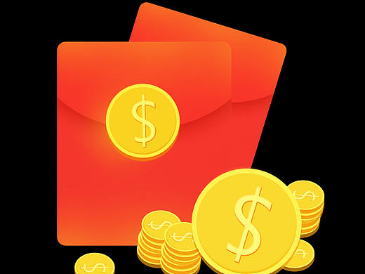 红包 促销 回报 奖励 春节 收钱 收礼 春节 电商 海报