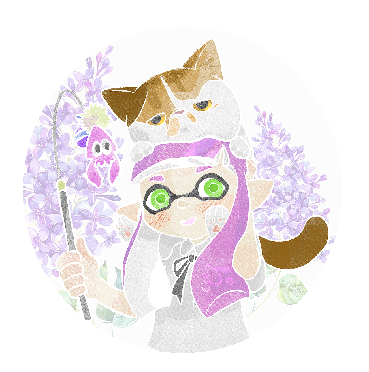 splatoon2乌贼小头像