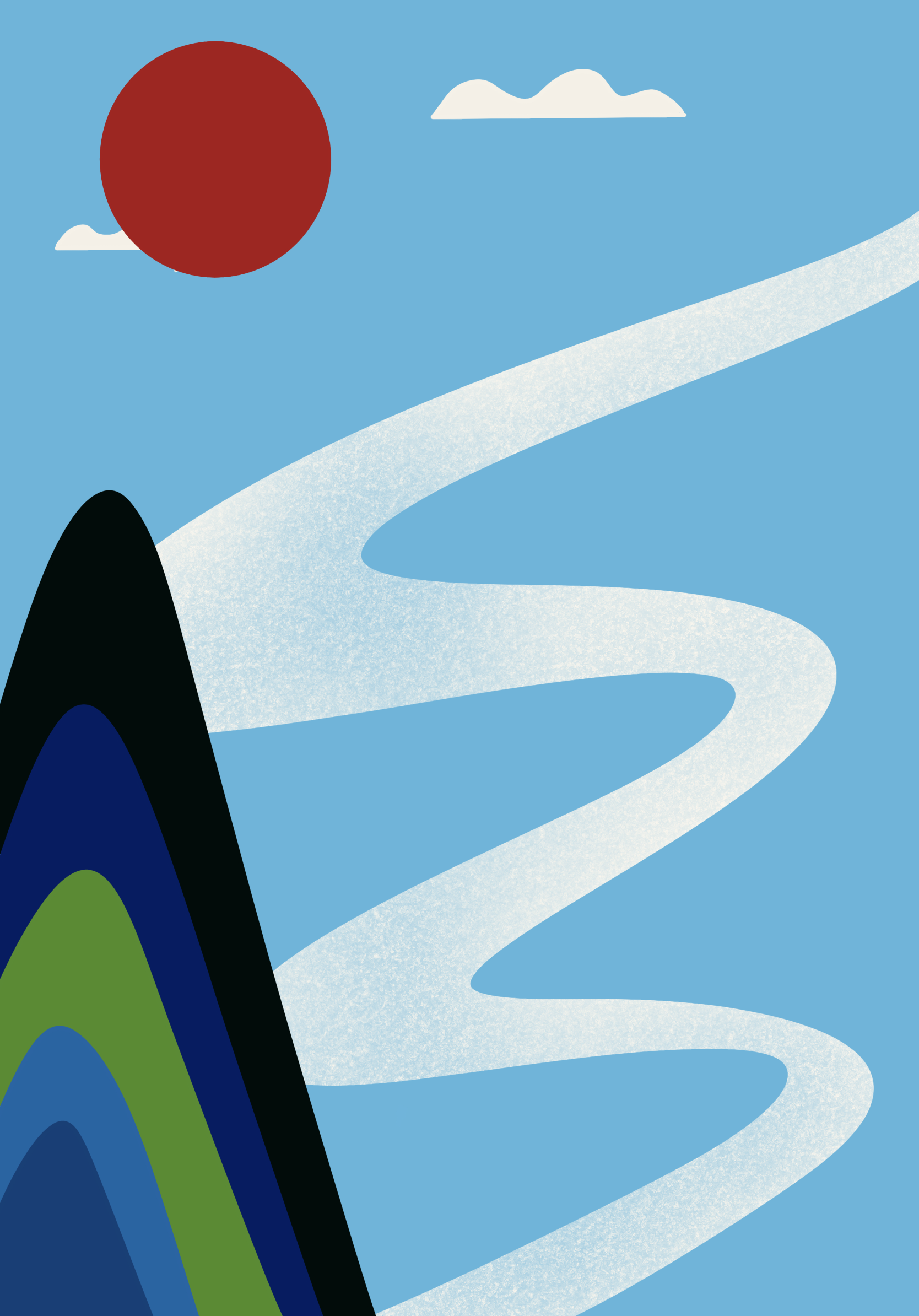 炊烟袅袅|插画|创作习作|秋刀鱼儿啊 - 原创作品 - 站酷 (zcool)