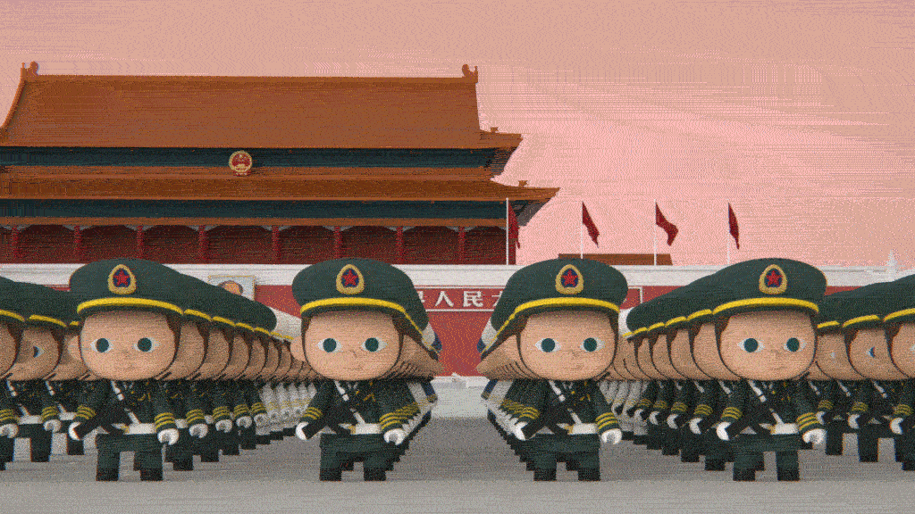 献礼祖国70周年 KUOO BABE 国潮公仔