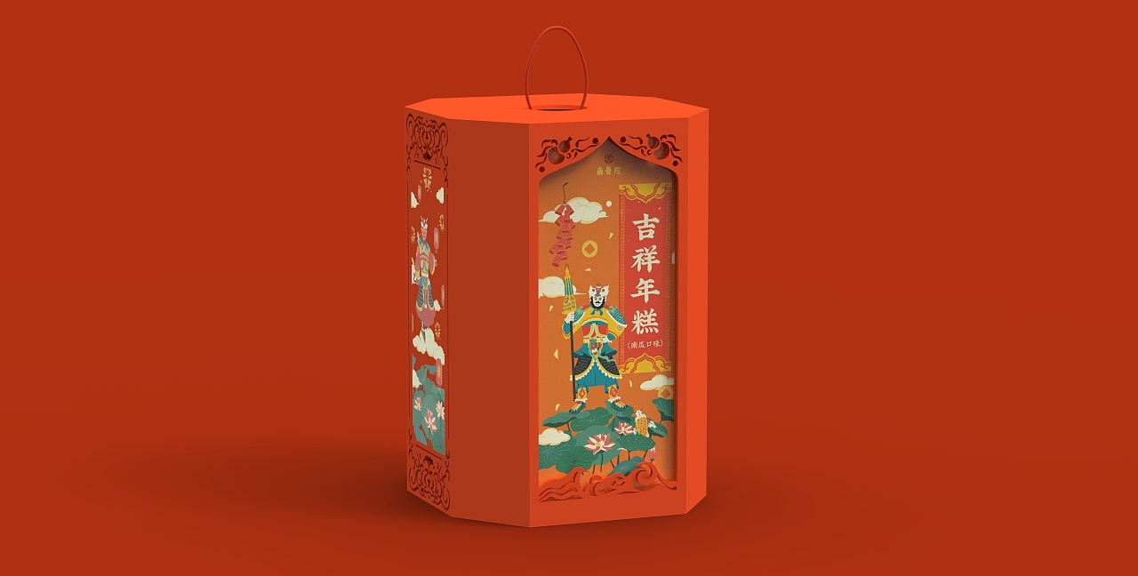 虎星糕照春节年糕包装设计|平面|包装|陈天做大梦 - 原创作品 - 站酷