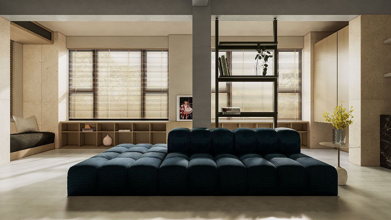 ENS | 客厅空间写实氛围渲染