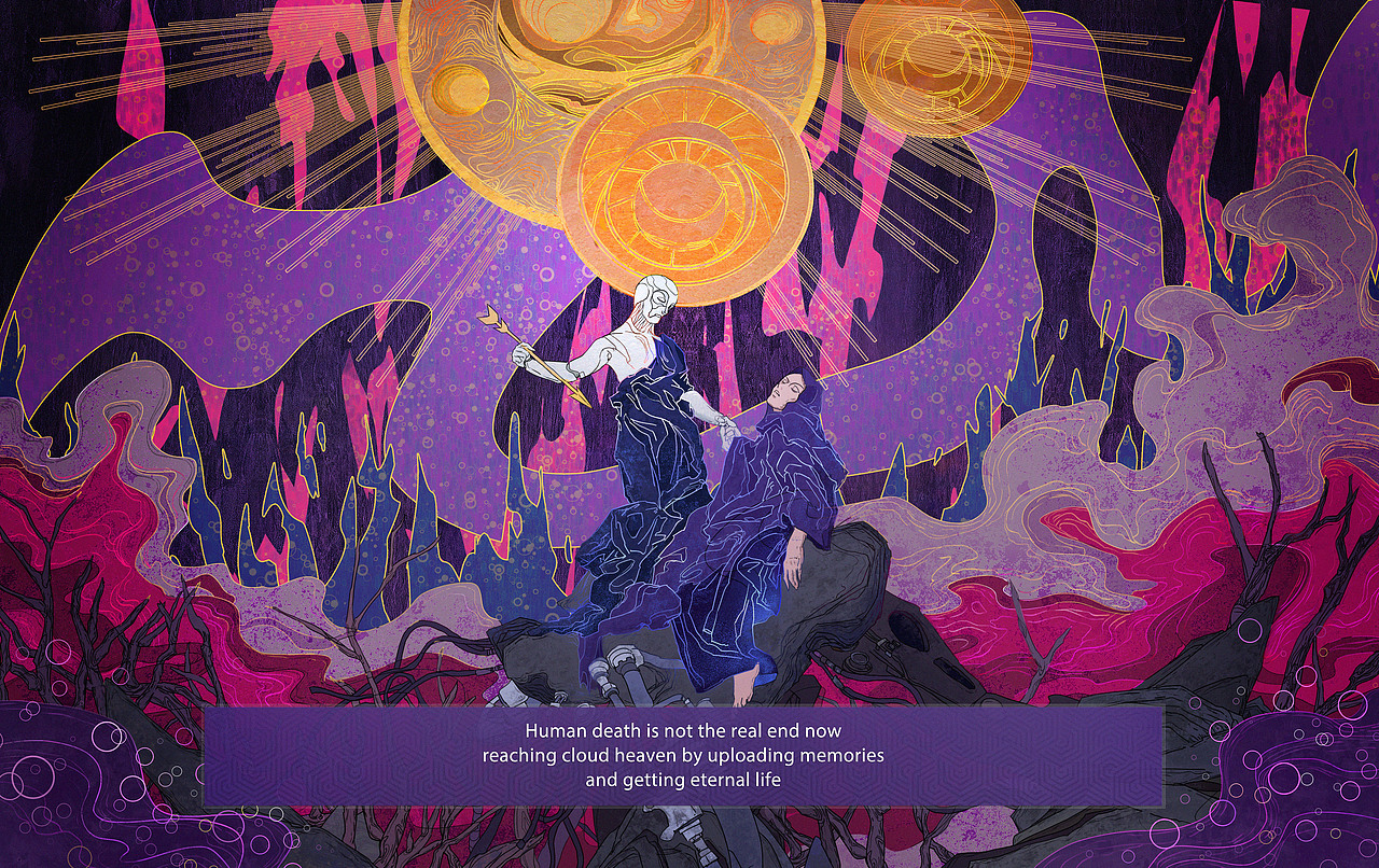 人与人工智能（图ZMjE3MTI5NTQ4） - 创作习作 - 站酷设计师EmmaYR原创素材 - 站酷ZCOOL