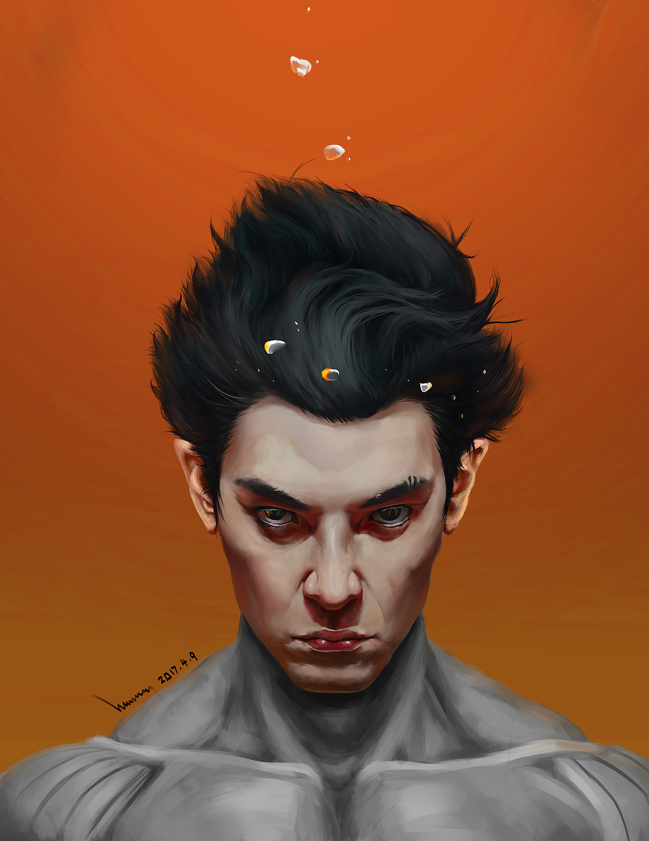 男头像（图ZOTQ2Nzg3NDA=） - 游戏原画 - 站酷设计师啊炜炜仔原创素材 - 站酷ZCOOL