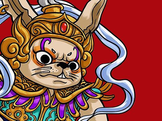 鼠年-門神