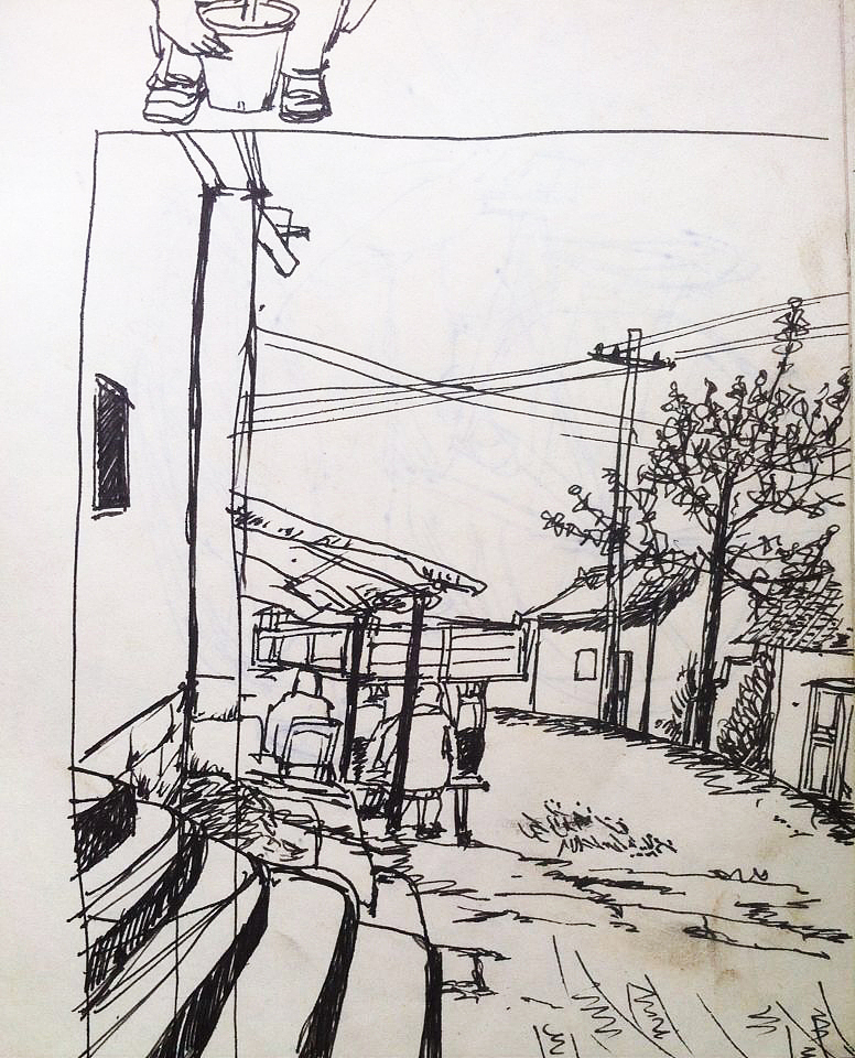 小童玉峰玉山速写20年前的作品其美多吉帕隆渡翁原创（图ZMjA1NDM5ODQ4） - 绘画 - 站酷设计师彭庆国一玉山入画原创素材 - 站酷ZCOOL