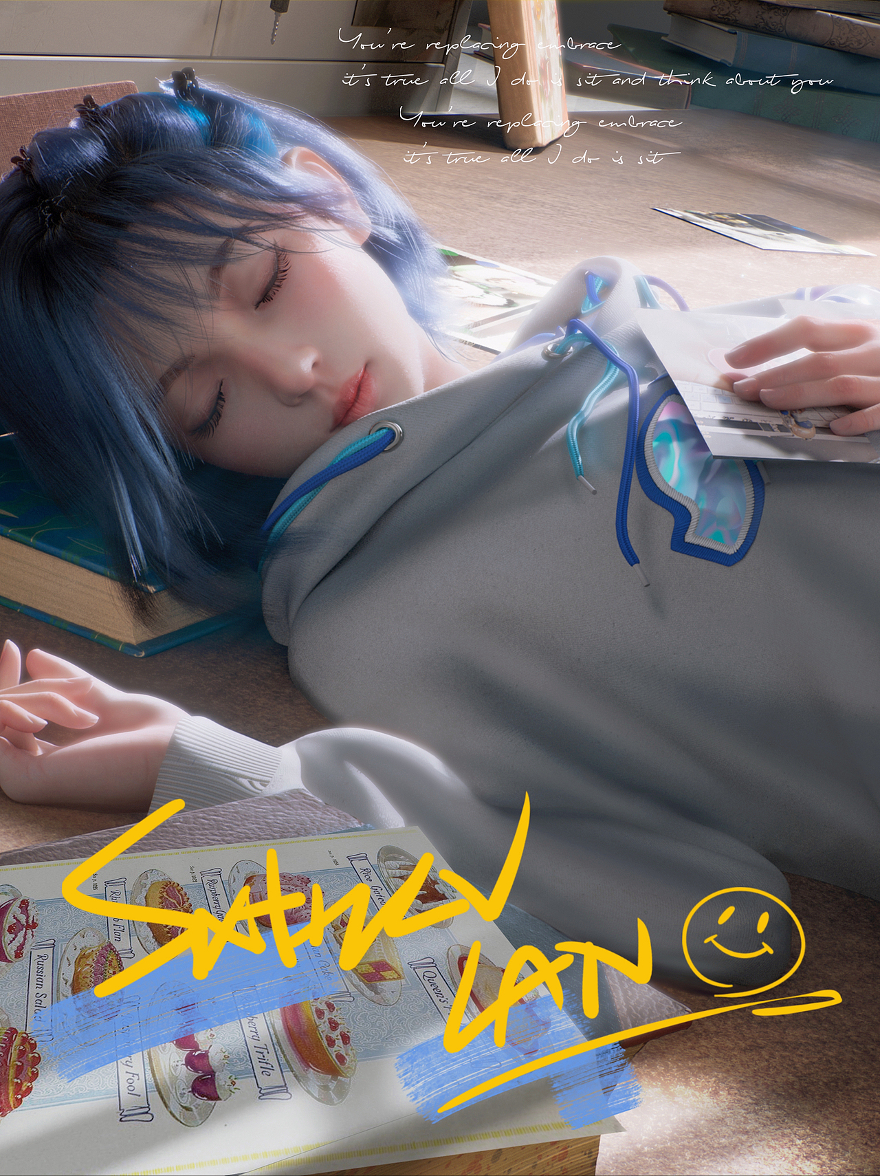 虚拟人-形象展示 | 岚の校园光影（图ZMzM1NjI4MzY4） - IP形象 - 站酷设计师第六宇速_SixthCV原创素材 - 站酷ZCOOL