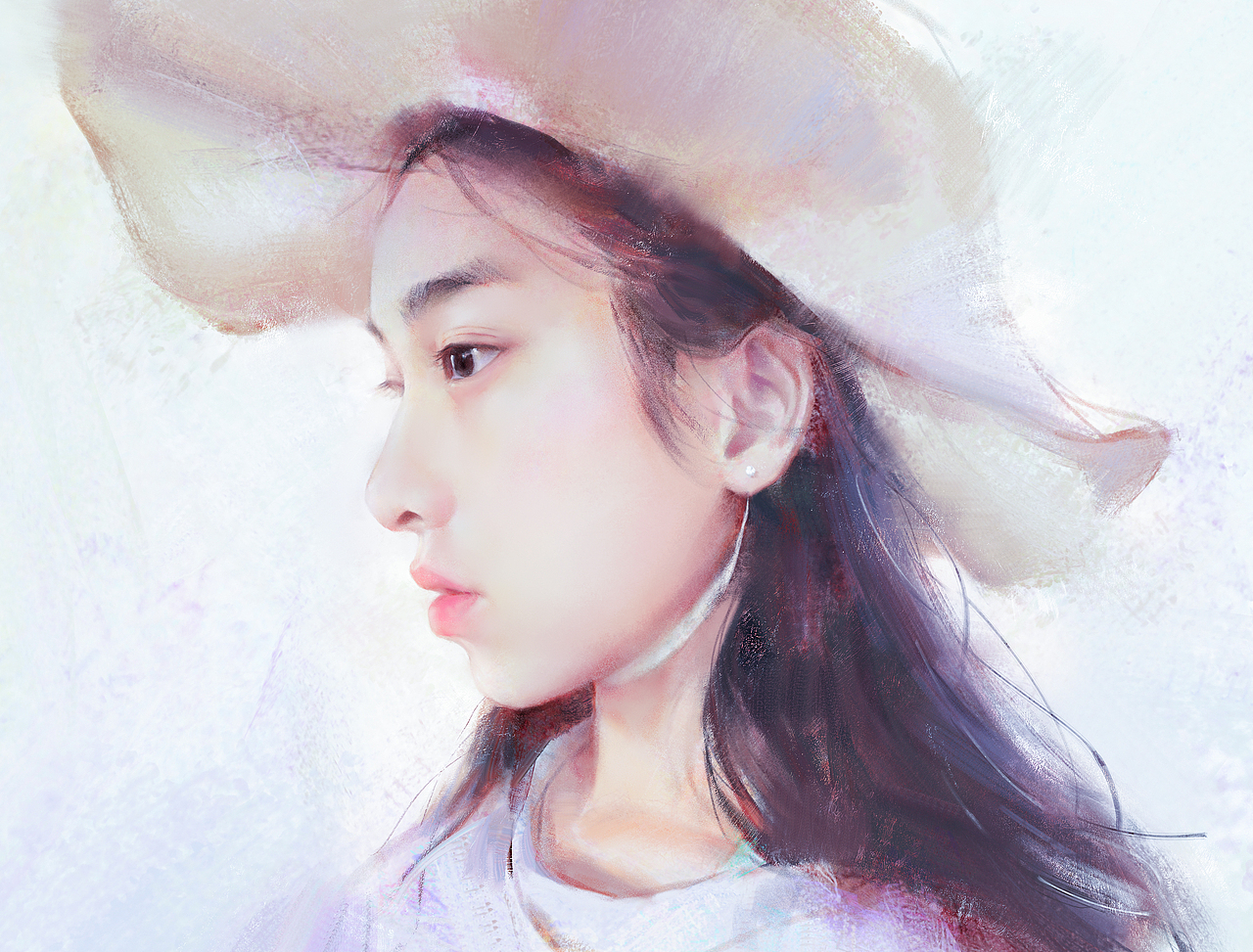 近期女头像练习（图ZMTE4ODE3NTYw） - 艺术插画 - 站酷设计师322同学原创素材 - 站酷ZCOOL