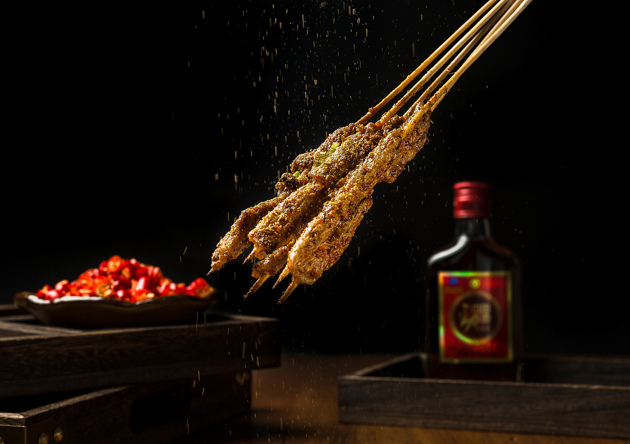 长沙美食摄影 朝阳烧烤