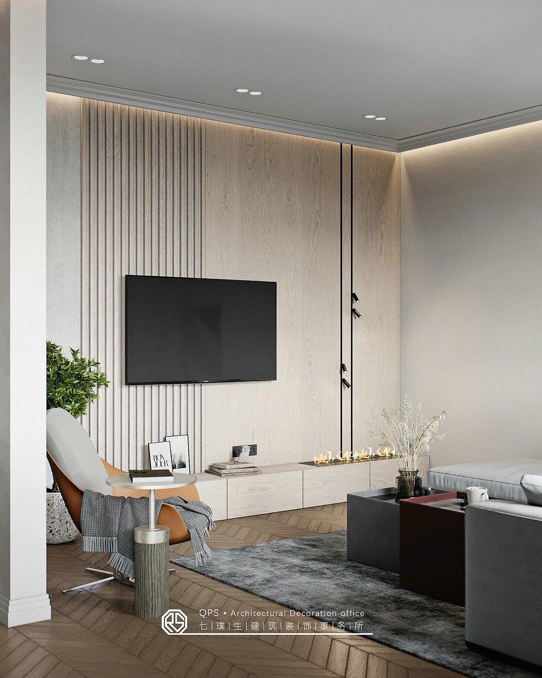 87平现代开放式空间设计