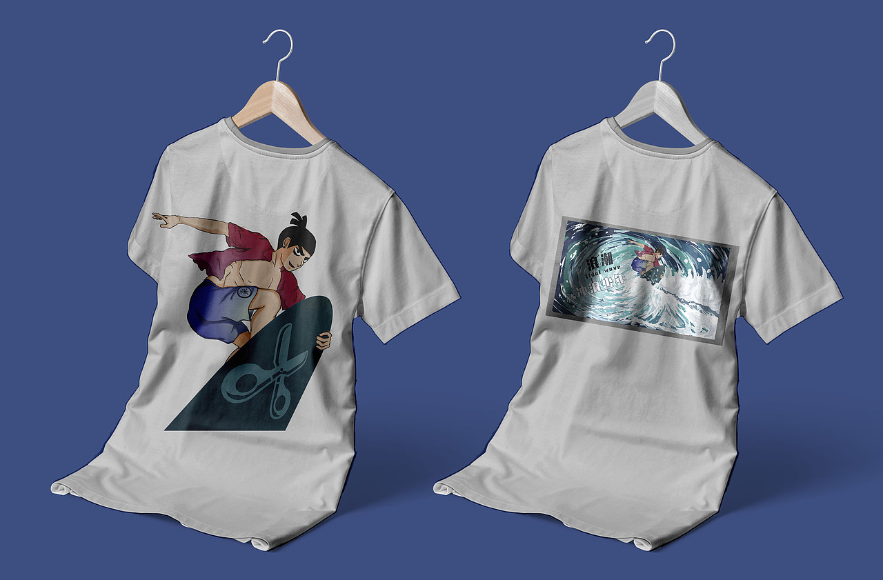 伍六七二创-冲浪少年（图ZMjcyMjI1NDU2） - IP形象 - 站酷设计师周箱原创素材 - 站酷ZCOOL