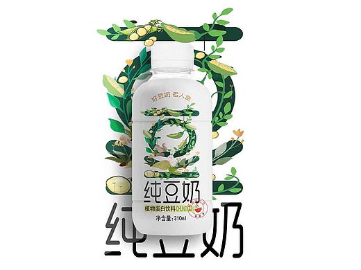 豆奶饮料包装设计